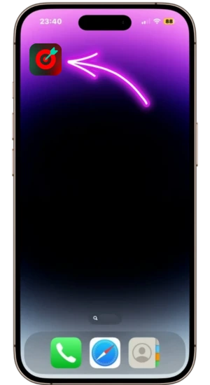 Pinco запуск с экрана iPhone